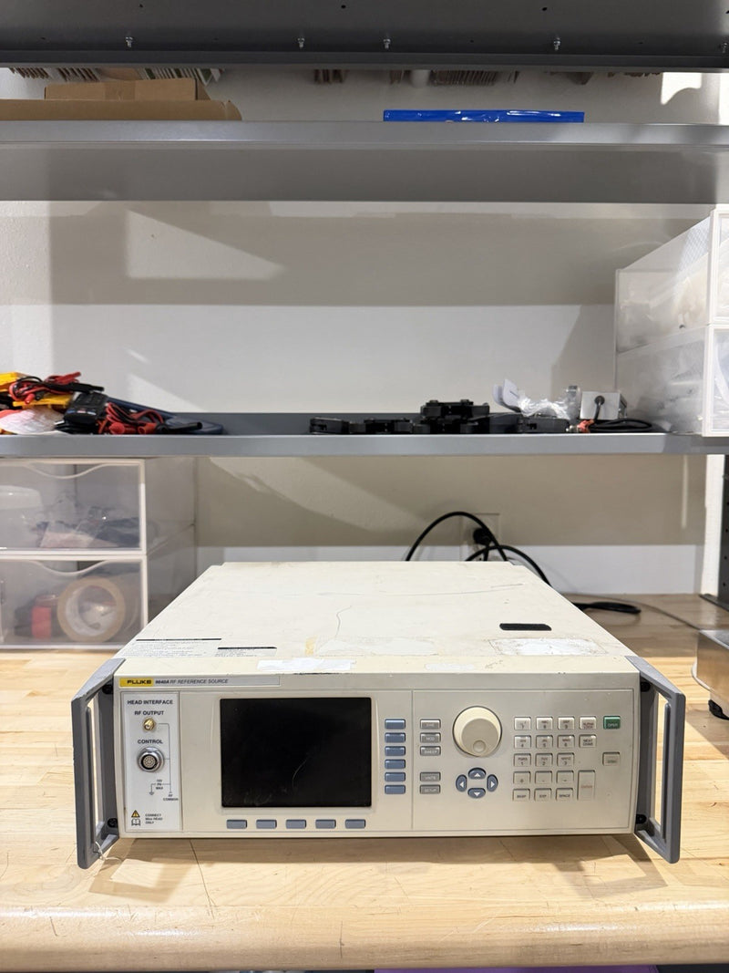 FLUKE 9640A RF REFERENCE SOURCE (PARTS ONLY) F DOESN’T TURN ON- SHIPS FAST