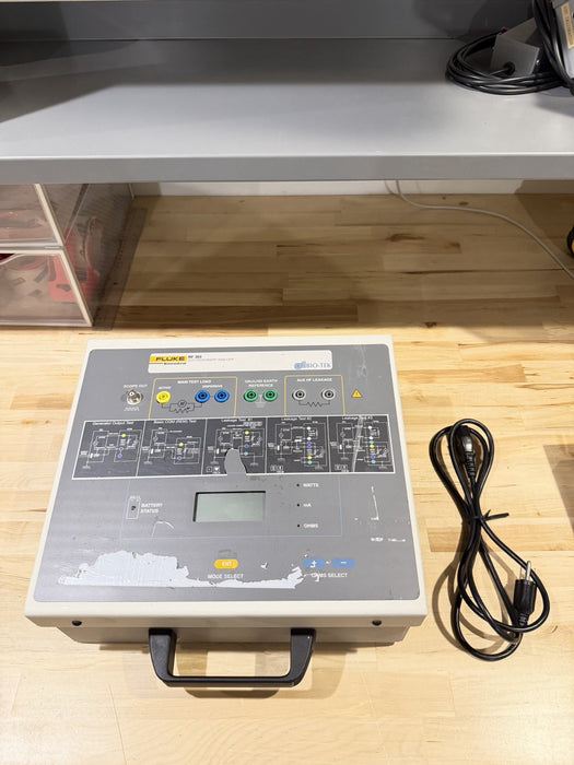 FLUKE BIOMEDICAL RF303 ELECTROSURGERY ANALYZER TESTED