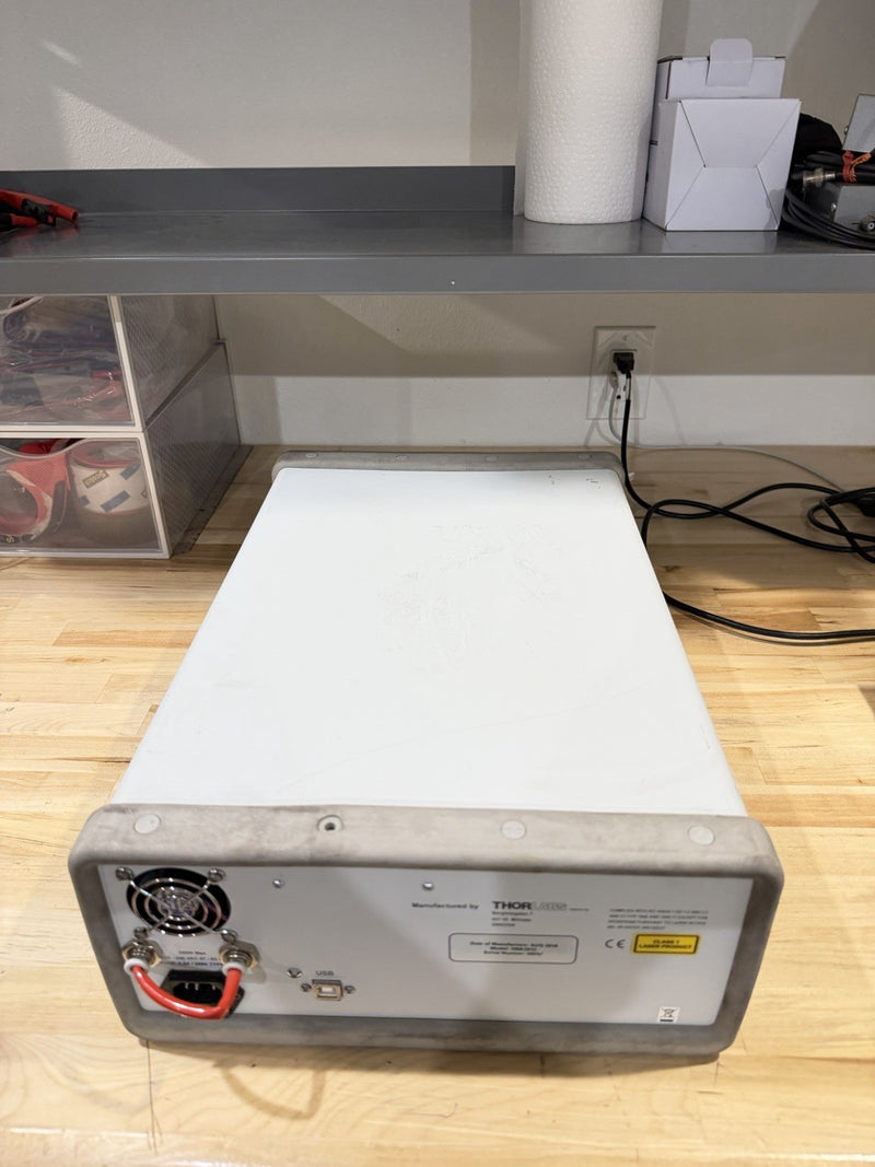 THORLABS OSA201C OPTICAL SPECTRUM ANALYZER INPUT 350–1100NM & CHARGER TESTED