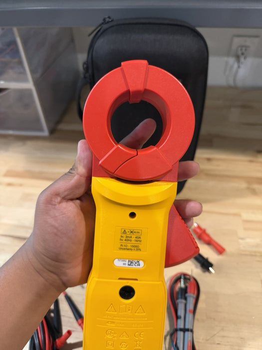 FLUKE 1630-2 FC EARTH GROUND CLAMP (TESTED) FREE SHIPPING