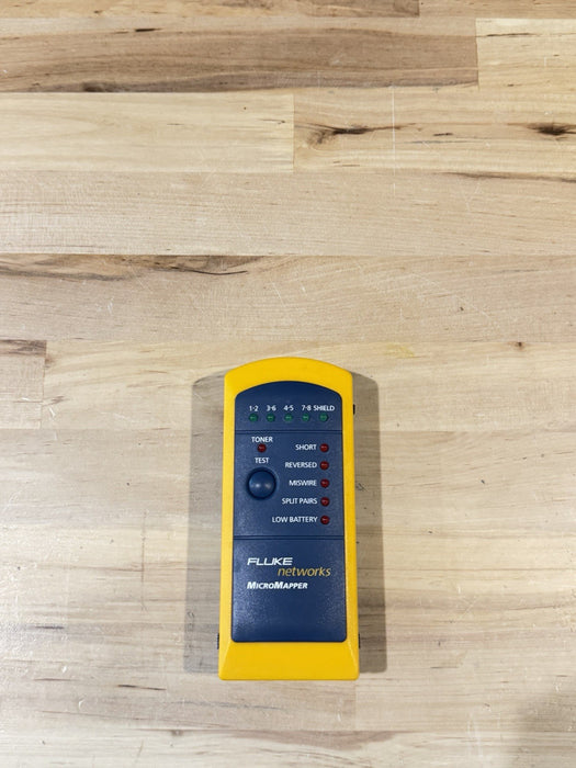 FLUKE NETWORKS MICROMAPPER LAN CABLE TESTER (SHIPS FAST)