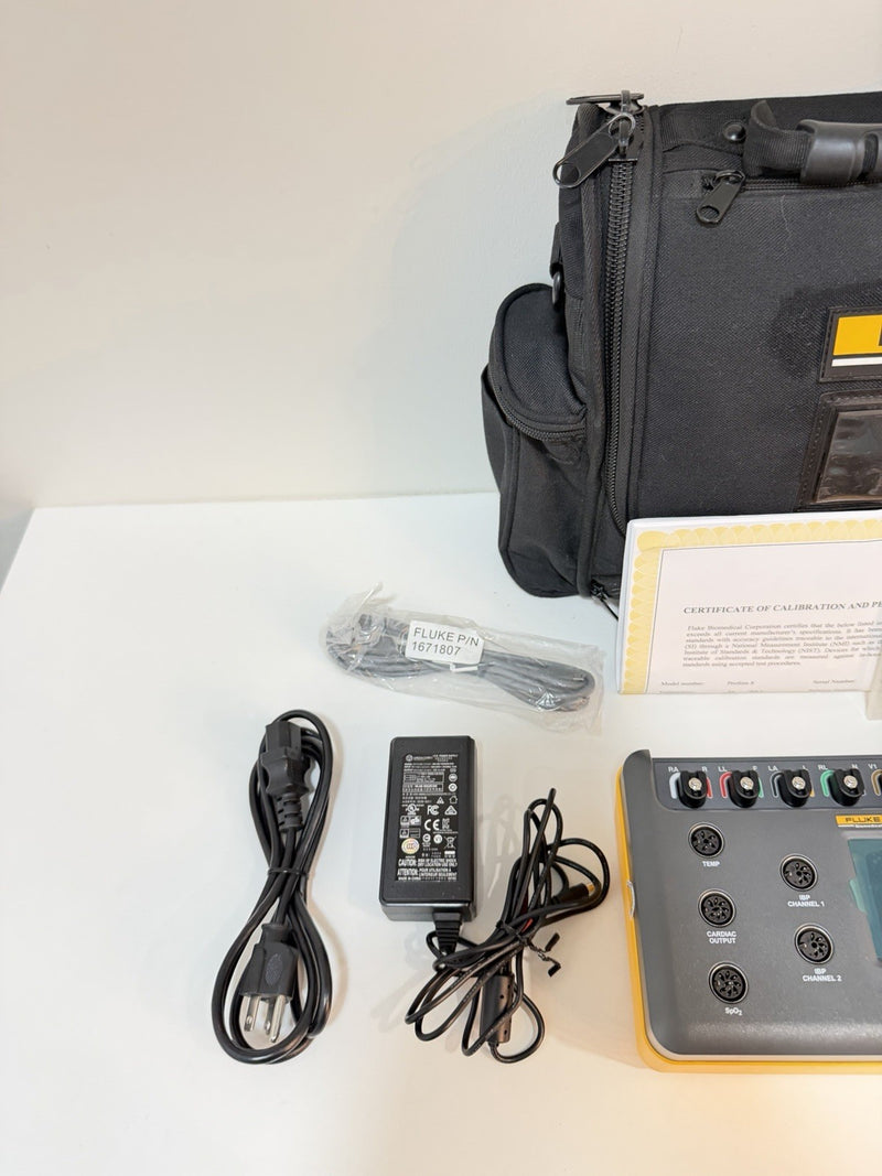FLUKE BIOMEDICAL PROSIM 8 VITAL SIGNS SIMULATOR CALIBRATED 2023/2024