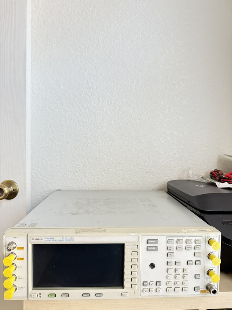 AGILENT E4436B SIGNAL GENERATOR 250 KHZ - 3.0 GHZ