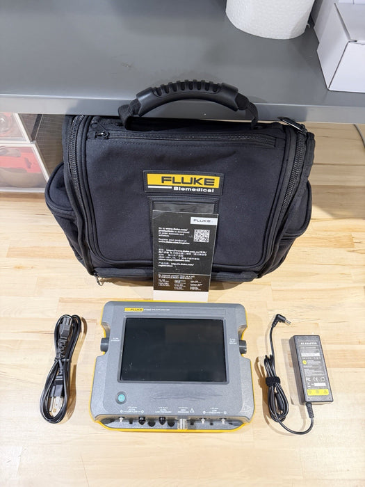 FLUKE VT900 GAS FLOW ANALYZER W/CASE & CHARGER-FREE SHIPPING (TESTED)
