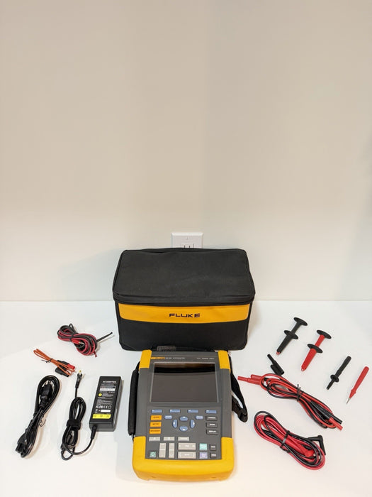 FLUKE 190-502 SCOPEMETER 2CH 500MHZ 5GS/S TESTED