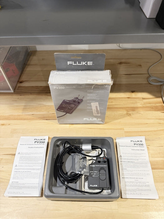 FLUKE PV350 PRESSURE VACUMM TRANSDUCER MODULE TESTED