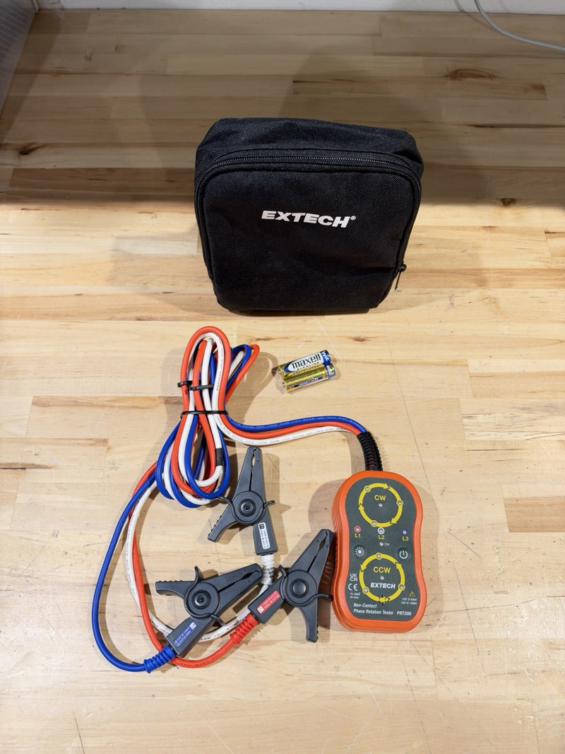 EXTECH PRT200 INSTRUMENTS PHASE ROTATION TESTER (TESTED) SHIPS FAST
