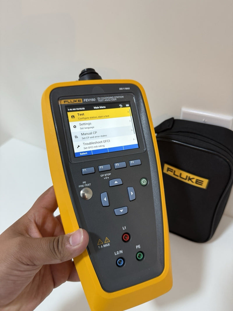 FLUKE FEV150/EV CHARGING STATION TEST ANALYZER