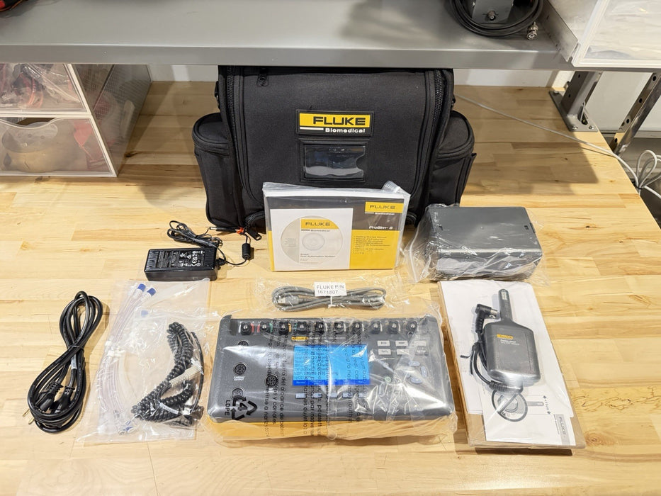 FLUKE BIOMEDICAL PROSIM 8 & SPOT SPO2 MODULE KIT