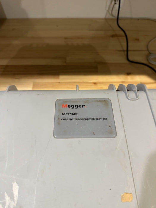 MEGGER MCT1600 CURRENT TRANSFORMER TEST SET FOR PARTS