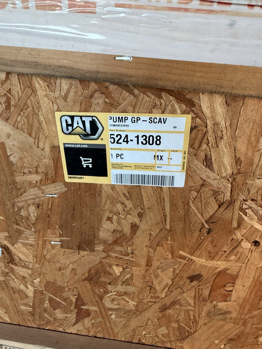 CAT 524-1308 PUMP GP SCAV (NEW FACTORY SEALED) - GENUINE OEM / SHIPS FREE