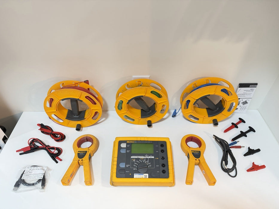 FLUKE 1625-2 ADVANCER EARTG GROUND TESTER GEO KIT TESTED
