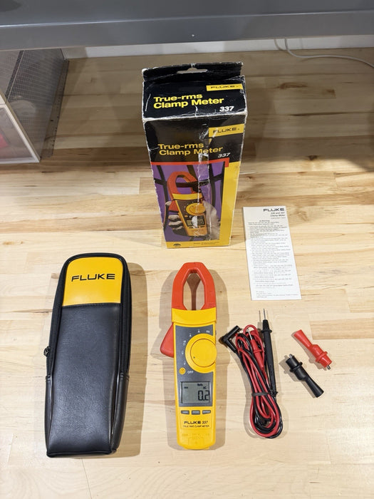 FLUKE 337 TRUE RMS CLAMP METER NEW
