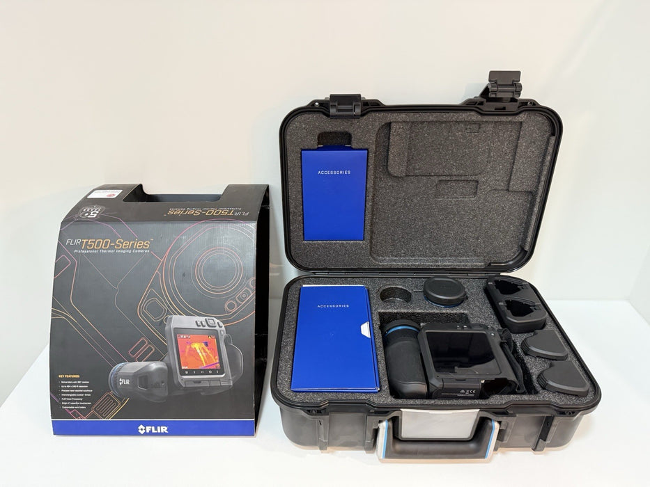 FLIR T530 THERMAL IMAGING CAMERA WITH DFOV 14°+24° LENSES NEW