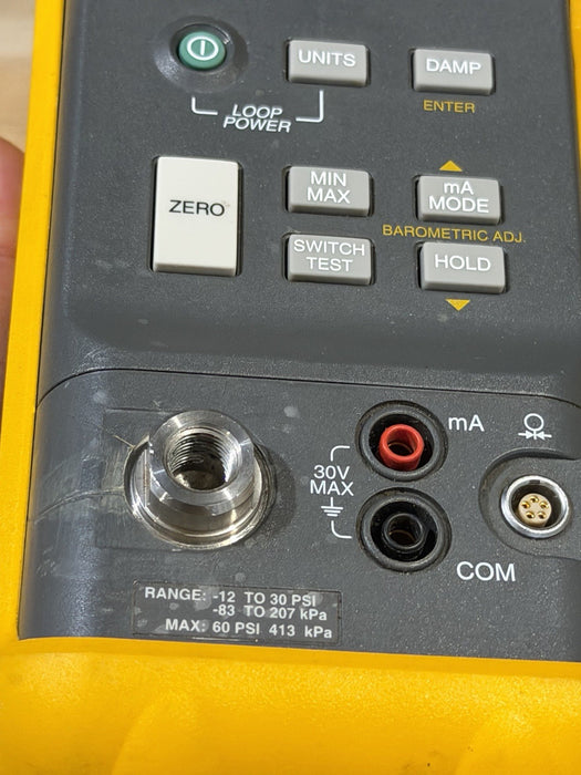 FLUKE 718 30G PRESSURE CALIBRATOR W/ LEADS & BAG (FREE SHIPPING) TESTED