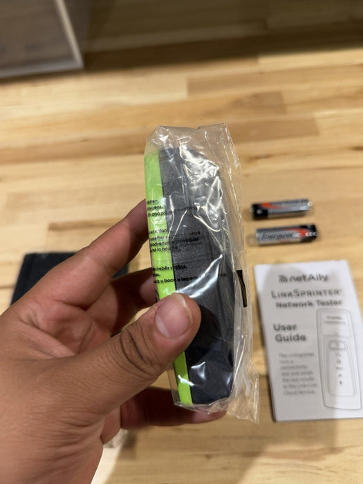 NETALLY LINKSPRINTER 300 NETWORK TESTER NEW SEALED