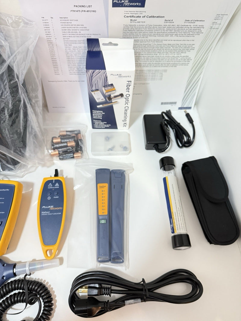 FLUKE NETWORKS FTK1475 POWER METER MULTIMODE KIT MFD 2024