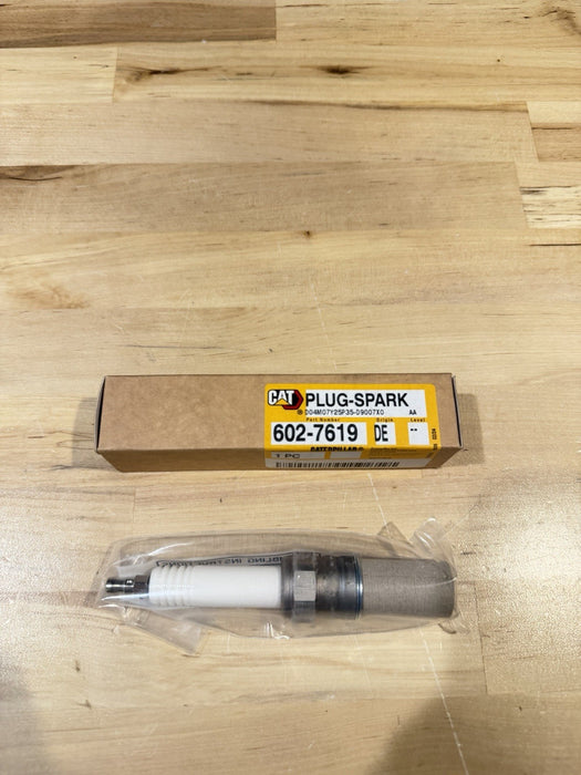 CAT 602-7619 GAS ENGINE IGNITION SPARK PLUG (NEW FACTORY SEALED) - GENUINE OEM