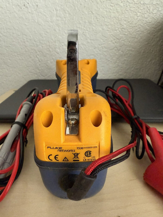Fluke Networks TS30 Portable Test Set Telephone w/ Clips FAST SHIPPING