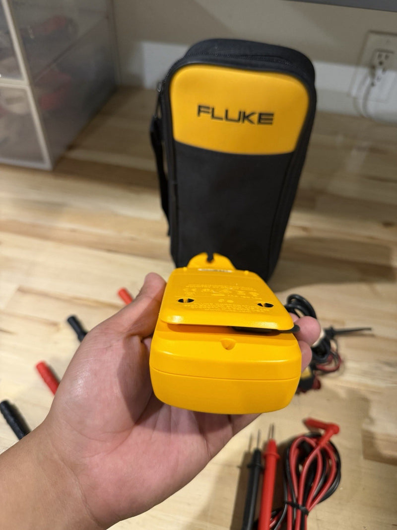 FLUKE 773 MILLIAMP PROCESS CLAMP W/ LEADS (TESTED) FREE SHIPPING
