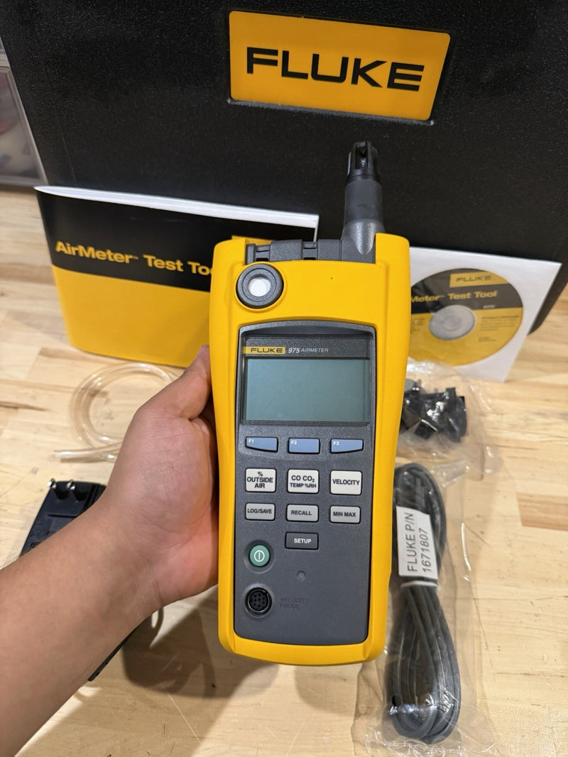 FLUKE 975 AIRMETER TEST TOOL KIT (NEW FACTORY SEALED) SHIPS FAST