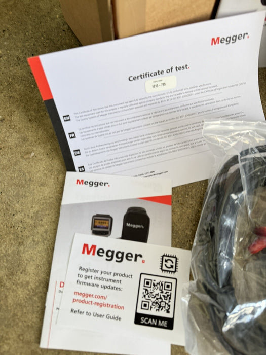Megger DLRO2X Ducter Low Resistance Ohmmeter & Data Storage / FACTORY NEW