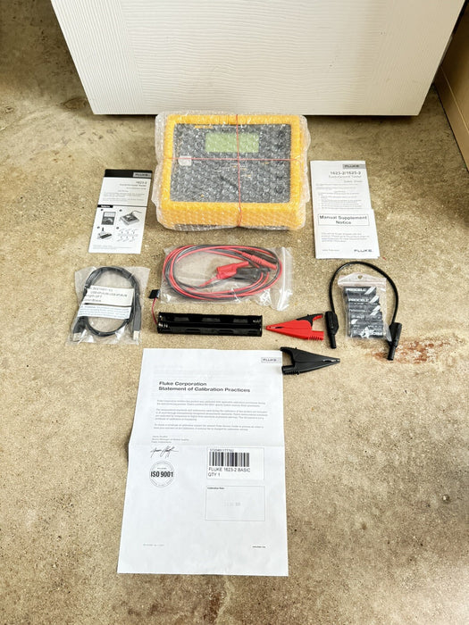 FLUKE 1623-2 BASIC EARTH GROUND TESTER GEO NEW SEALED