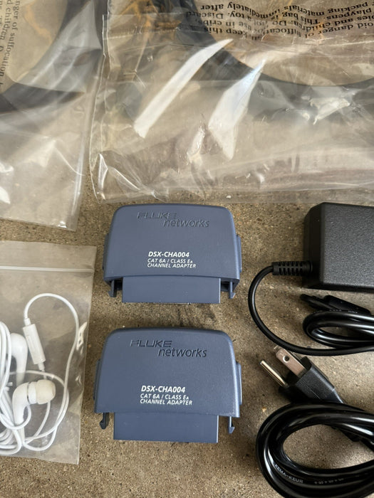 FLUKE DSX2-5000 CABLE ANALYZER KIT CALIBRATED 2024