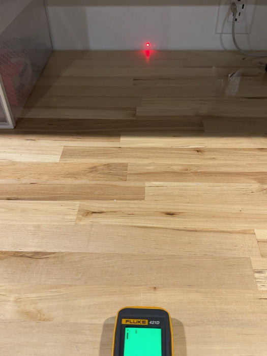FLUKE 421D LASER DISTANCE METER TESTED