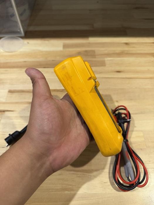 FLUKE 117 TRUE RMS MULTIMETER W/LEADS & CLIPS (TESTED) SHIPS FAST