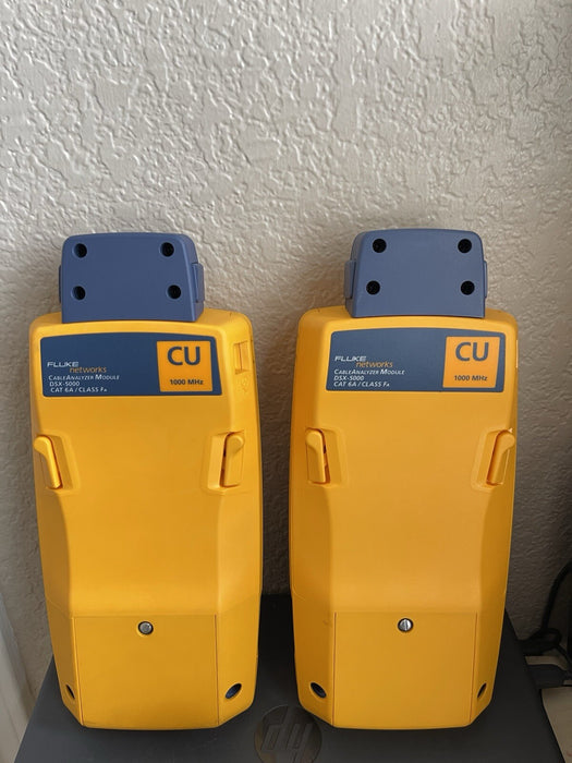 FLUKE NETWORKS DSX-5000 VERSIV CAT6A CABLE CERTIFIER TESTER KIT