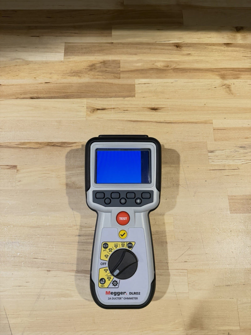 MEGGER DLRO2 2A DUCTER OHMMETER FOR PARTS