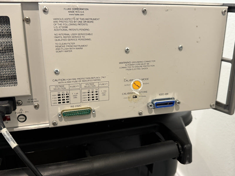 FLUKE 5790A MEASUREMENT STANDARD WITH WIDEBAND OPTION TESTED