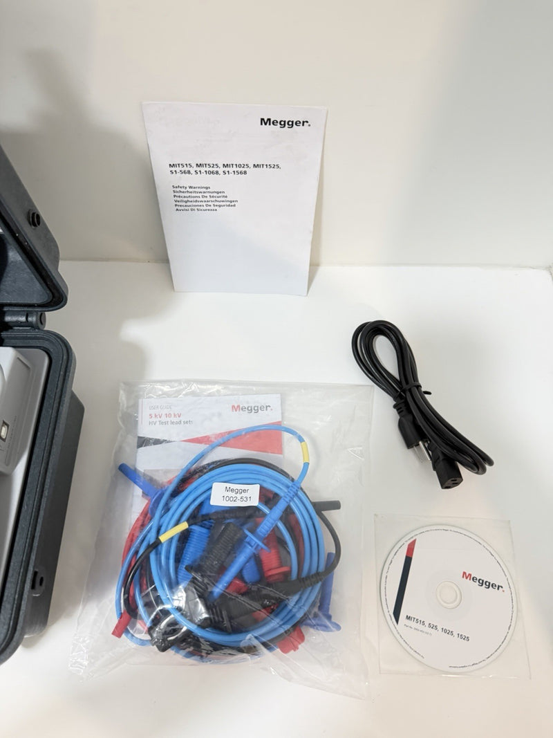 MEGGER MIT515 5KV INSULATION TESTER KIT W/ ACCESSORIES (NEW SEALED) SHIPS FREE