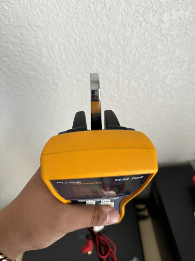 FLUKE NETWORKS TS54 TDR & LEADS USED
