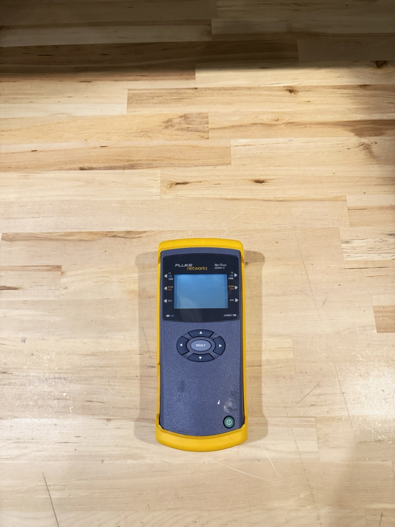 FLUKE NETWORKS NET TOOL SERIES II WITH CHARGER TESTED