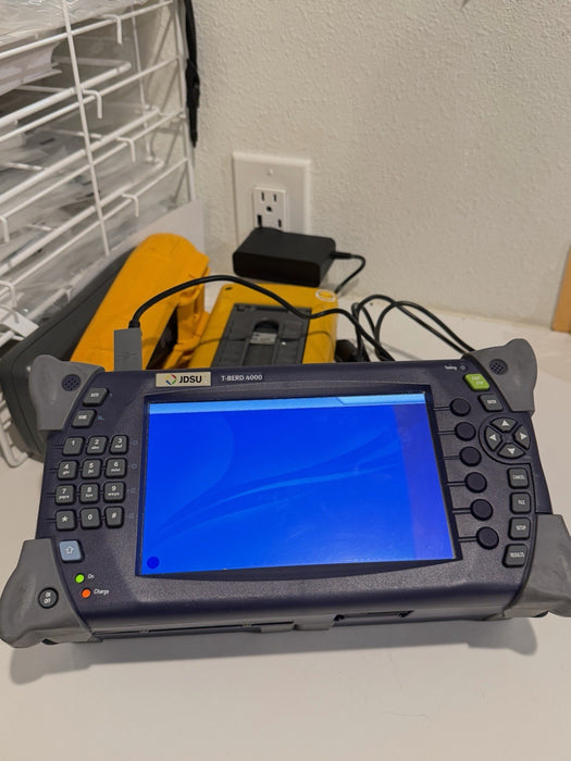 JDSU T-BERD 4000 4146 QUAD SM MM FIBER OTDR 850/1300/1310/1550