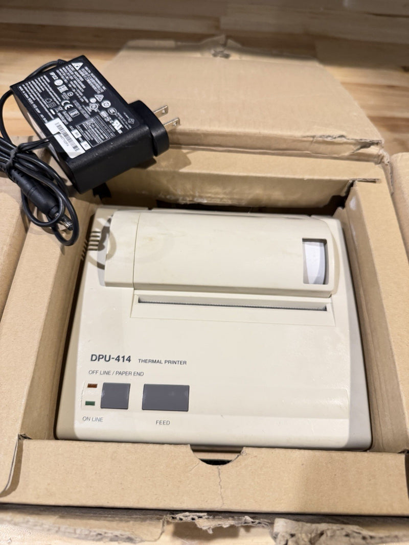 SEIKO SII DPU-414 THERMAL PRINTER + POWER SUPPLY TESTED