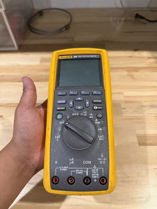 FLUKE 289 TRUE-RMS LOGGING MULTIMETER FOR PARTS
