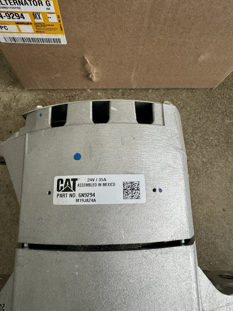 CAT 6N-9294 Charging GP alternator 24V /35A  Caterpillar D4H D6C D6D D6H D7H NEW