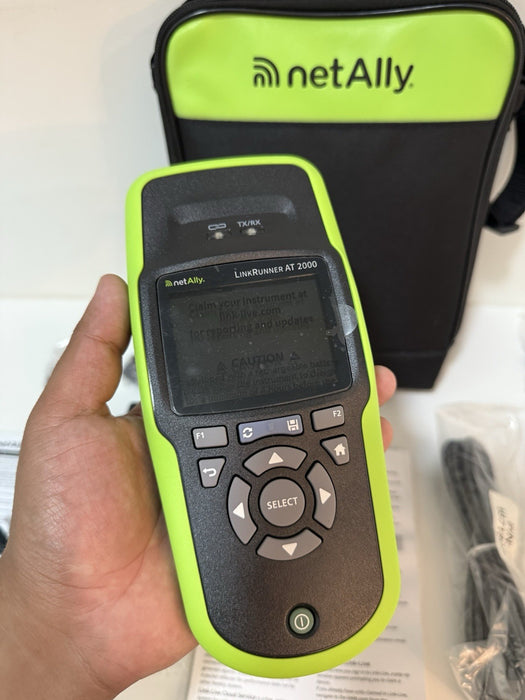 NETALLY LINKRUNNER AT 2000 NETWORK TESTER LRAT-2000 NEW