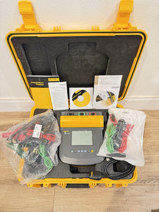 FLUKE 1555 10KV INSULATION TESTER NEW SEALED