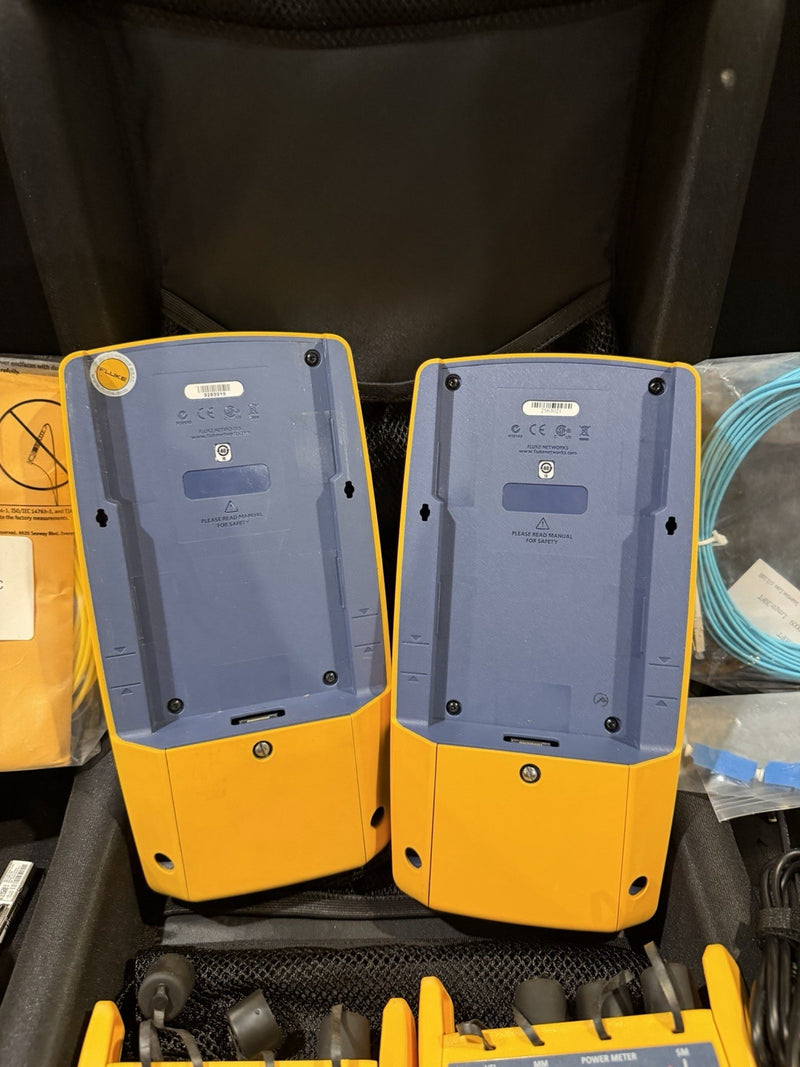 FLUKE NETWORKS CFP-100-Q CERTIFIBER PRO QUAD OLTS V1 WITH WIFI TESTED