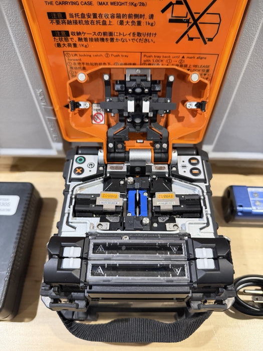 SUMITOMO ELECTRIC TYPE-Q101-M12 MASS FUSION SPLICER (TESTED) FREE SHIPPING