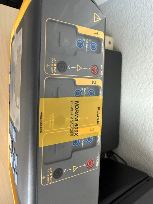 FLUKE NORMA 6003 PORTABLE POWER ANALYZER (NEW SEALED) CALIBRATED 2024-SHIPS FREE