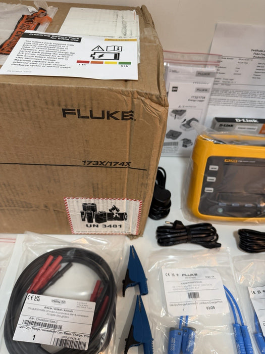 FLUKE 1734/EUS ENERGY LOGGER CALIBRATED 2026