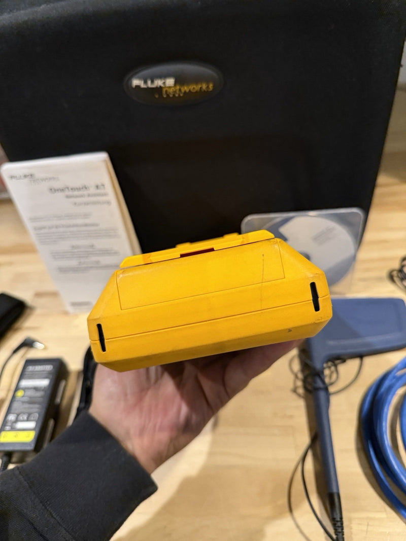 FLUKE NETWORKS VERSIV TFS ONE TOUCH AT NETWORK ASSISTANT KIT TESTED