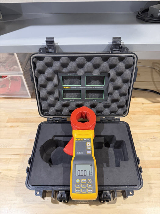 FLUKE 1630-2 FC EARTH GROUND CLAMP METER (TESTED) FREE SHIPPING