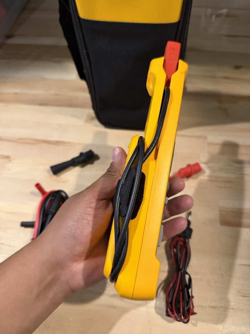 FLUKE 772 MILLIAMP PROCESS CLAMP WITH LEADS & CLIPS TESTED