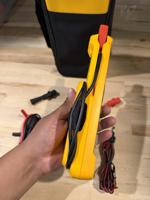 FLUKE 772 MILLIAMP PROCESS CLAMP WITH LEADS & CLIPS TESTED